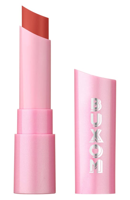 Shop Buxom Full-on Plumping Lip Glow Balm In Coral Crush