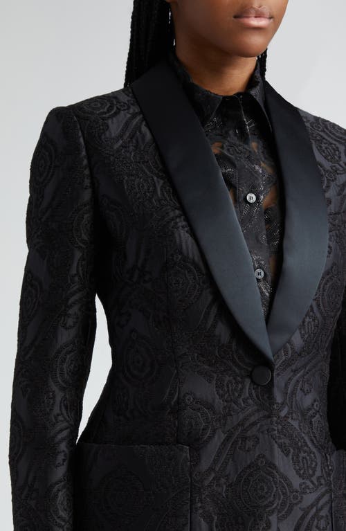 Shop Etro Paisley Jacquard Dinner Jacket In N0000