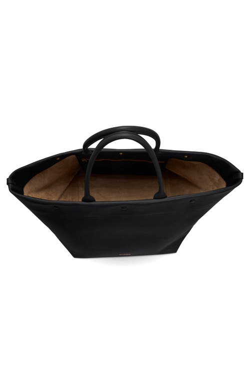 Shop Altuzarra Small Leather Tote In Black