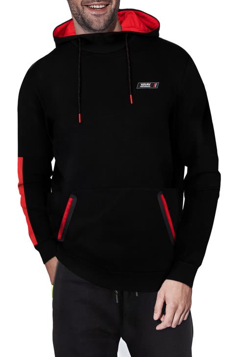 Contrast Pullover Hoodie