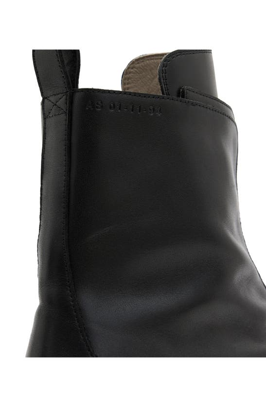 Shop Allsaints Ophelia Zip-up Boot In Black