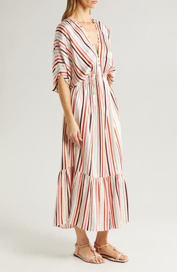 lemlem Leila Plunge Dress