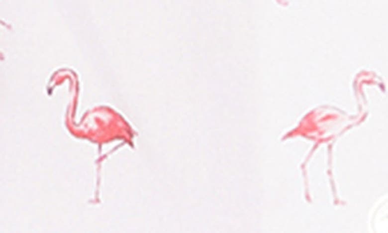PETITE PLUME PETITE PLUME FLAMINGOS COTTON PAJAMAS 