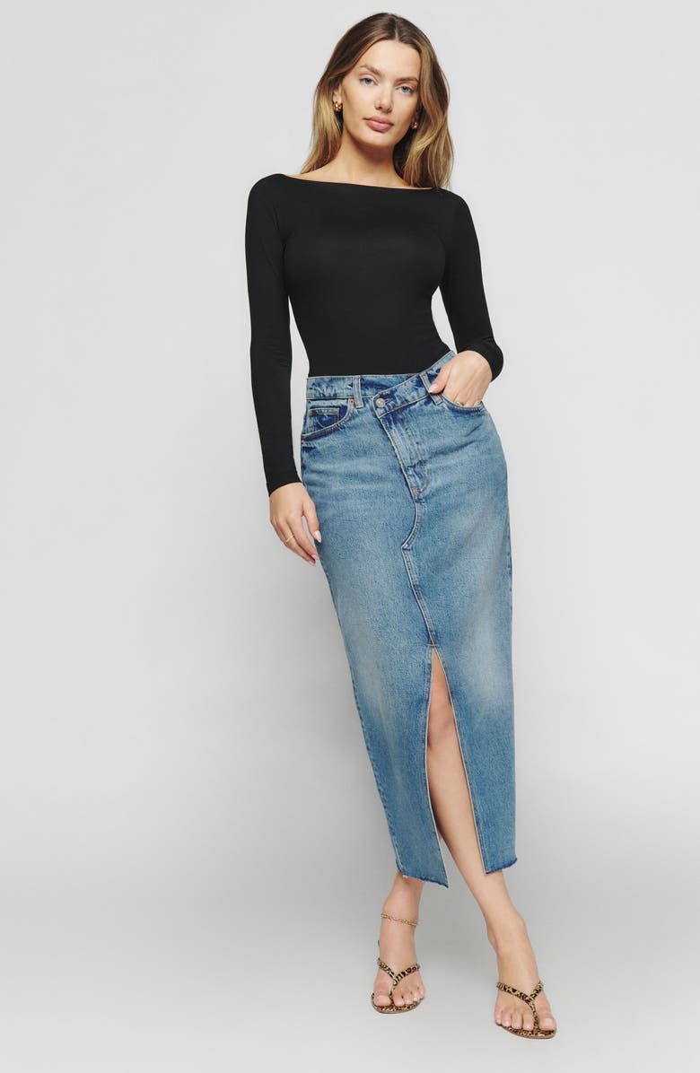 Reformation Wiley Boat Neck Knit Top | Nordstrom