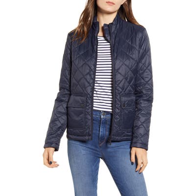 Barbour Lorne Quilted Jacket, 18 UK - Blue