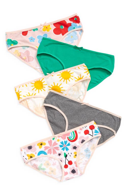 TUCKER + TATE 5-Pack Hipster Briefs in Bold Flowers Pack