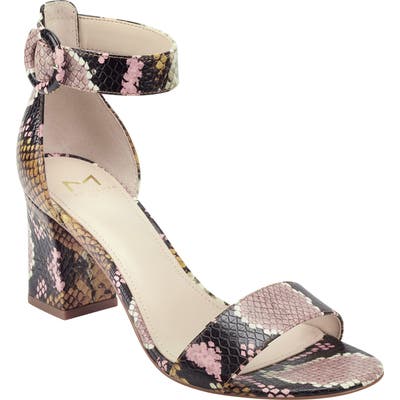Marc Fisher Ltd Karlee Ankle Strap Sandal, Brown
