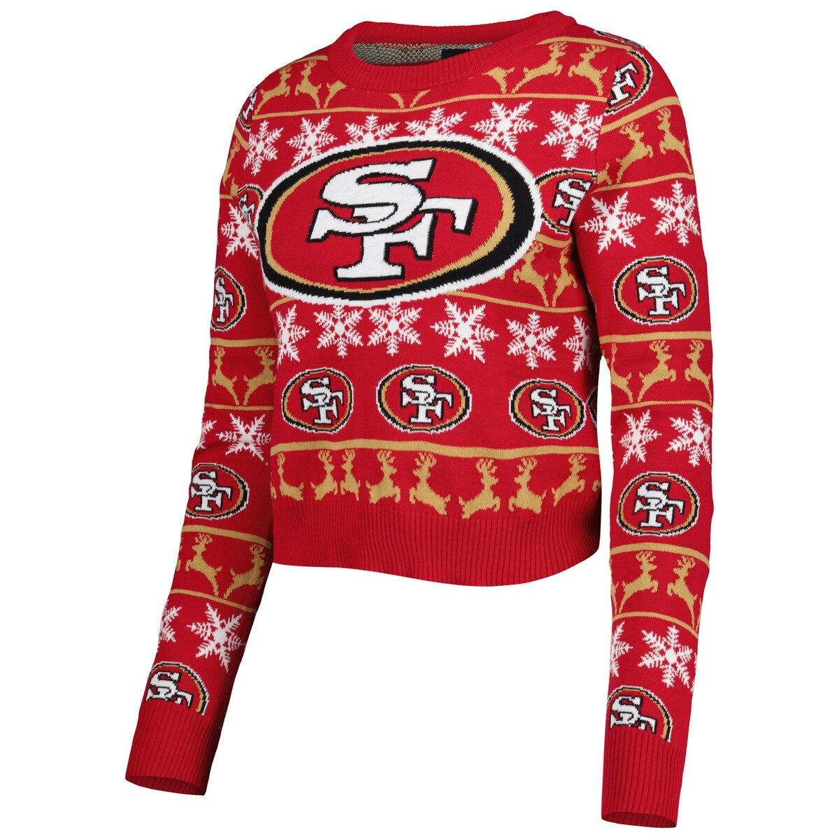 San Francisco 49ers Men's and Women's All Over Print Sweater Gift