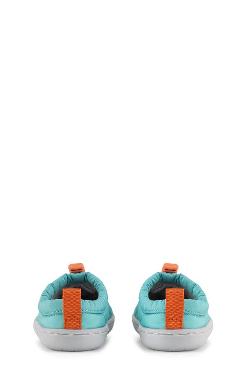 Hopfrög Kids Hoppuff Quilted Slipper In Dynamic Green