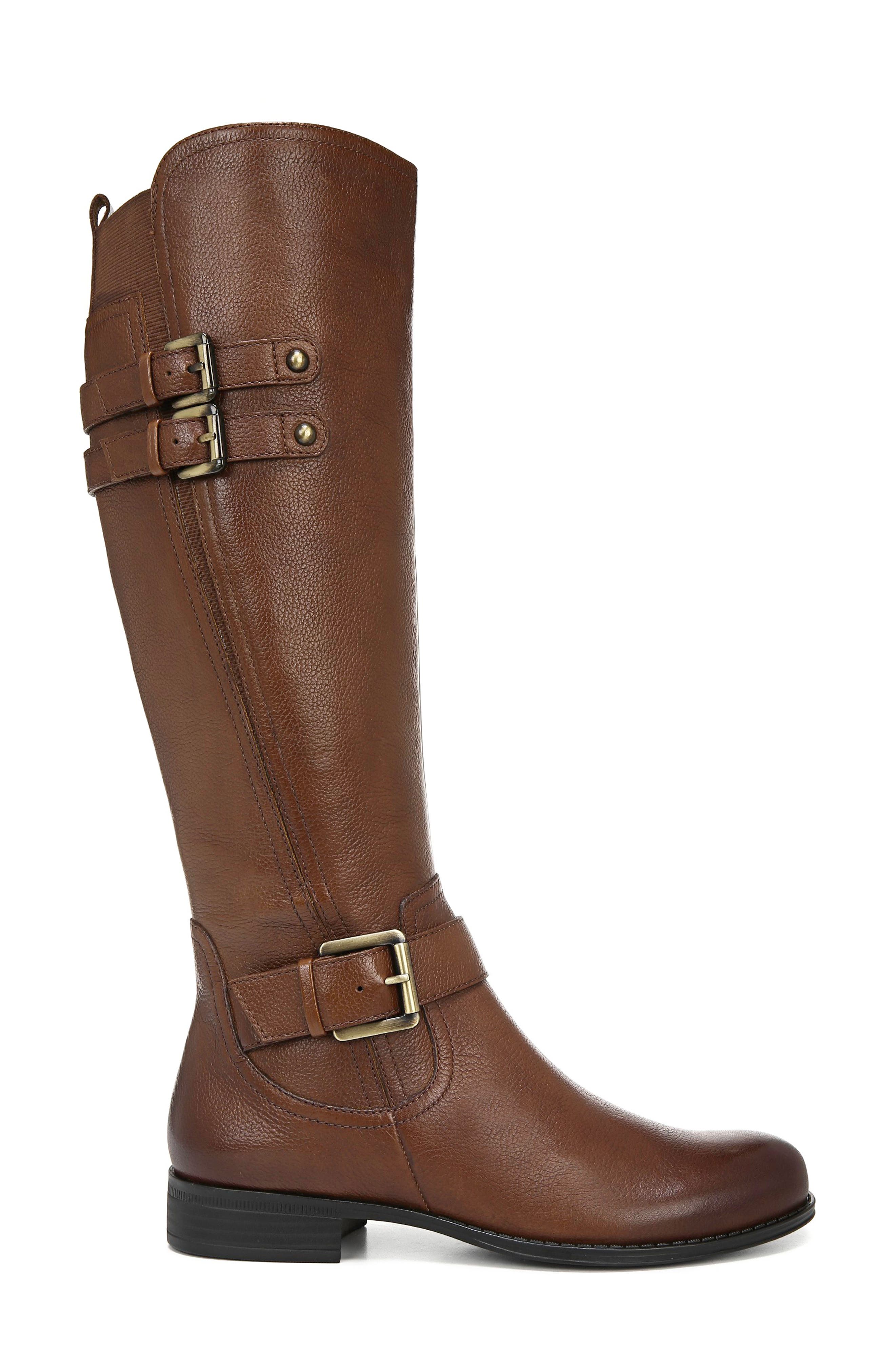 athletic calf boots