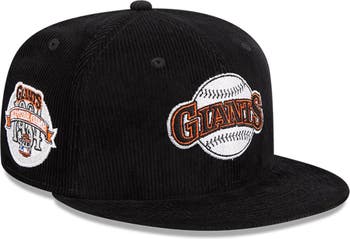 New Era Caps San Francisco Giants 59FIFTY Fitted Hat Black/Black Cord