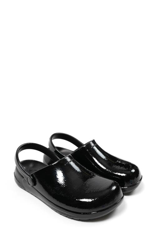 Gender Inclusive Rodeo Drive Clog in Glossy Black