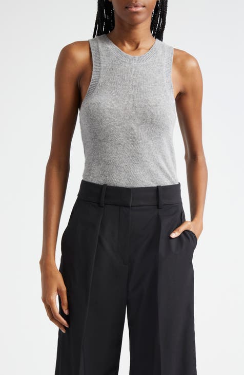 Cashmere sleeveless top hotsell