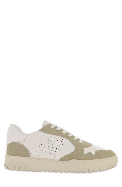 Shop Strauss And Ramm Kasso Colorblock Sneaker In White/sahara