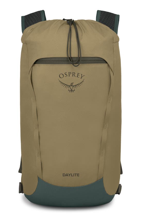 Osprey Daylite Cinch Backpack In Brown