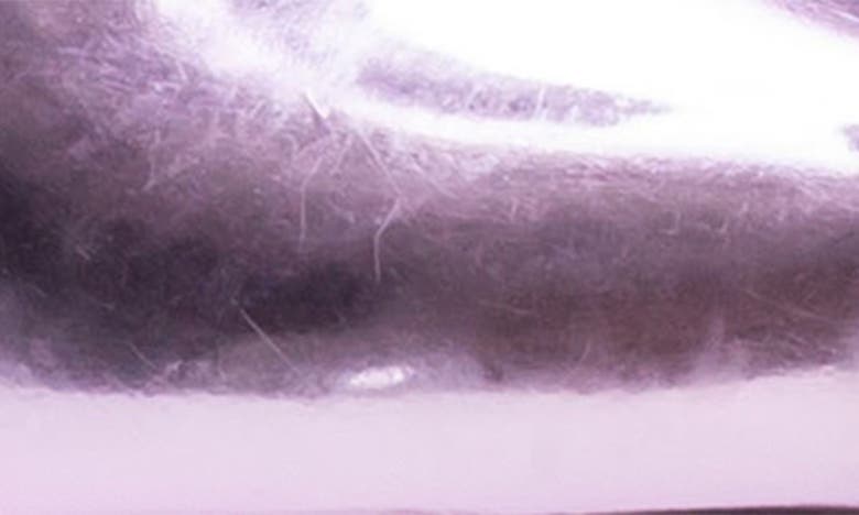 Shop Black Suede Studio Brea Pointed Toe Sandal In Dusty Mauve Mirror Metallic