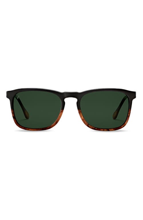 Midway 55mm Polarized Square Sunglasses in Multi/Black