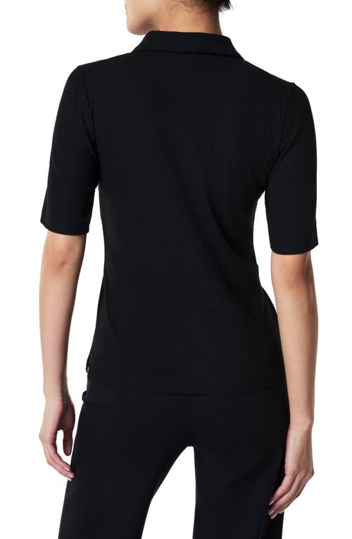 Shop Spanx ® Rib Polo In Classic Black