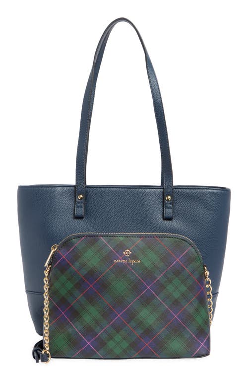 NANETTE LEPORE NANETTE LEPORE BRIELLE TOTE BAG & DOME POUCH 