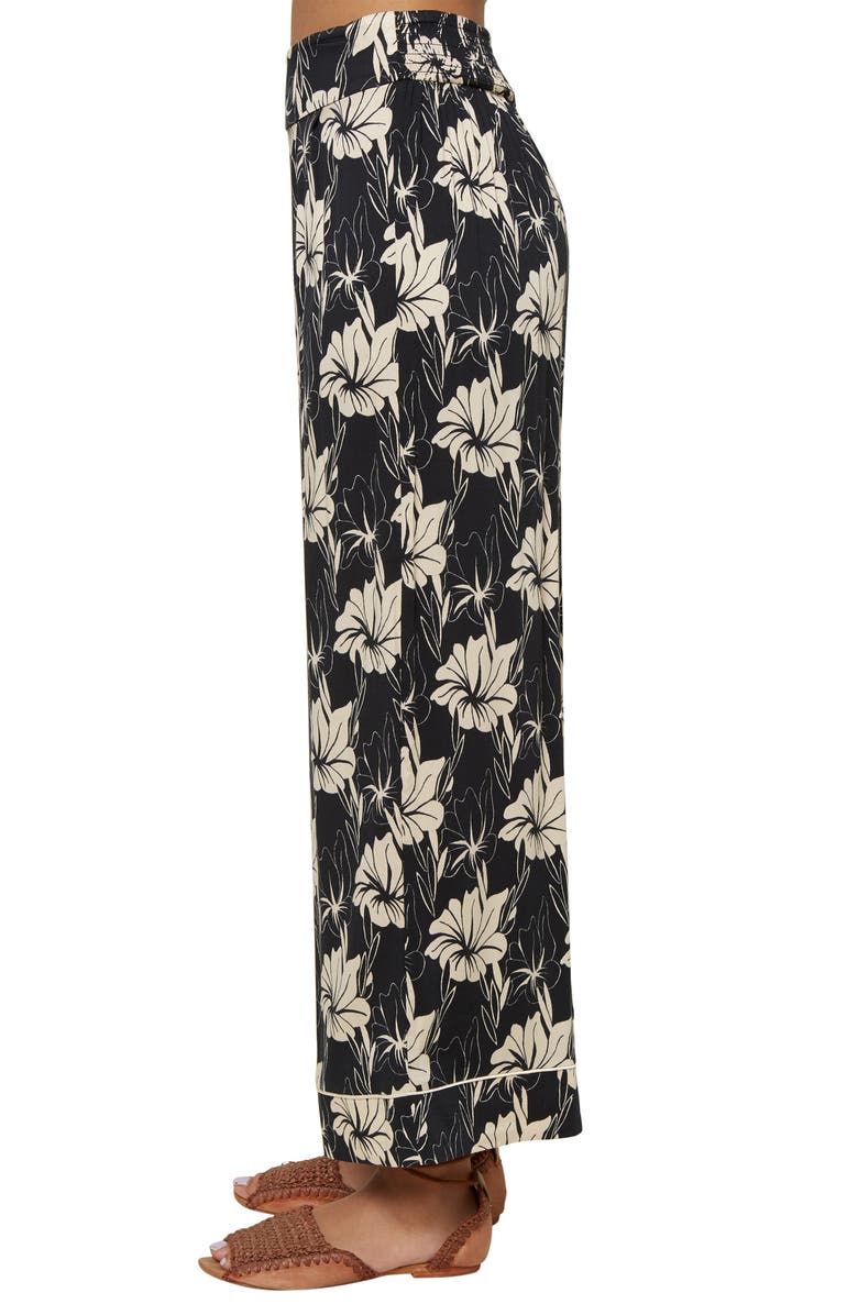 O'Neill Typhoon Floral Print Wide Leg Pants, Alternate, color, 