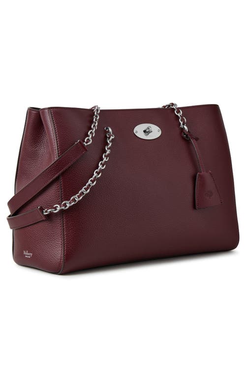 MULBERRY MULBERRY LILY CHAIN LEATHER TOTE