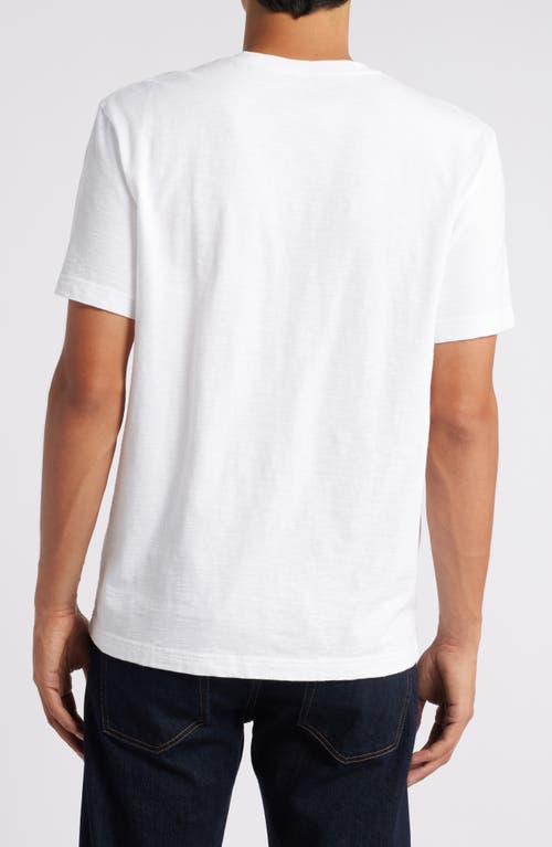 Shop Treasure & Bond Slub Jersey Crewneck T-shirt In White