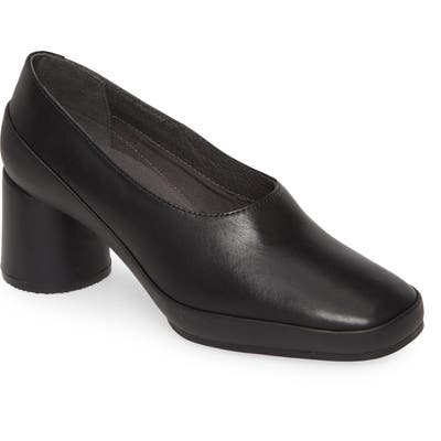 Camper Upright Column Heel Pump, Black