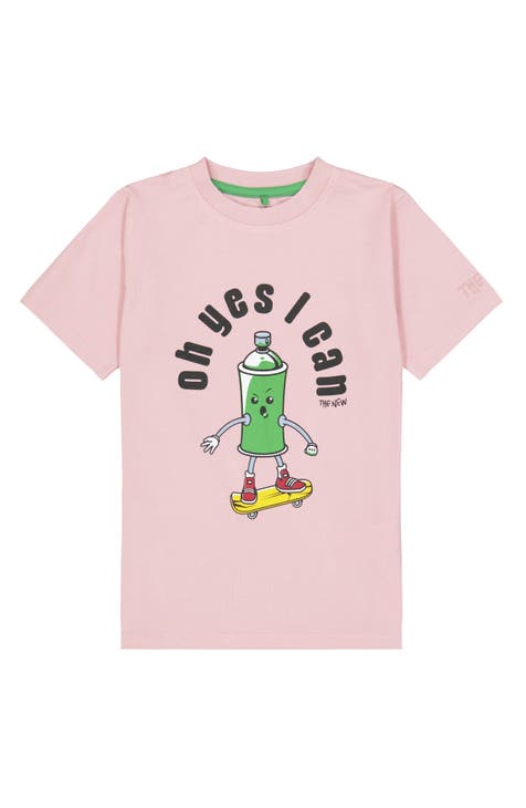Boys' Pink T-Shirts & Graphic Tees