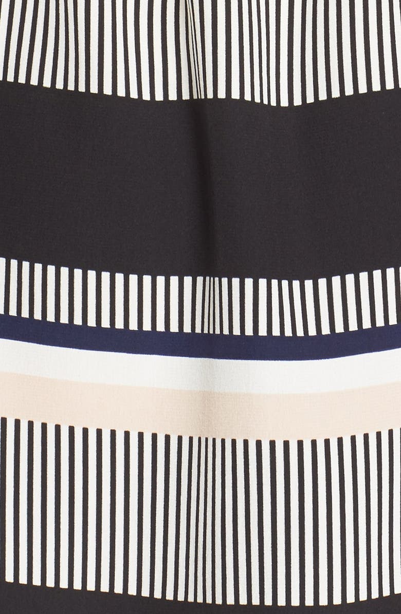 kate spade new york 'bay stripe' silk shirtdress, Alternate, color, 