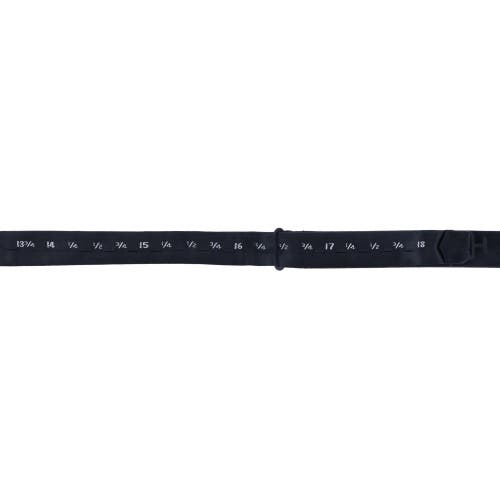 Trafalgar Sutton Solid Color Silk Self-tie Bow Tie In Black