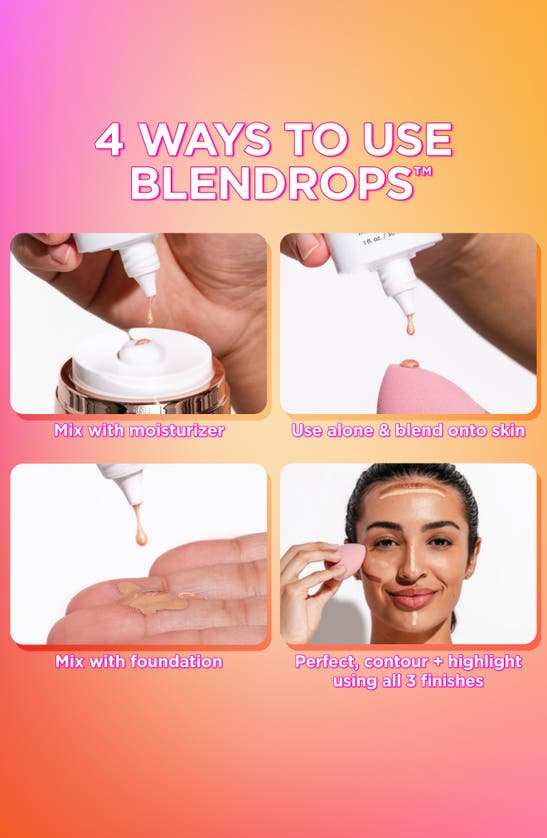 Shop Beautybio Illuminizing Blendrops™ Broad Spectrum Spf 40 Priming Drops, 1 oz