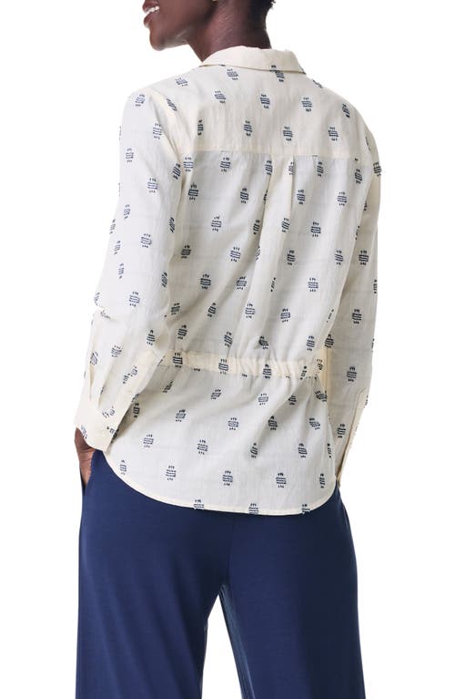 NIC + ZOE NIC+ZOE CONSTELLATION DRAWSTRING WAIST SHIRT JACKET
