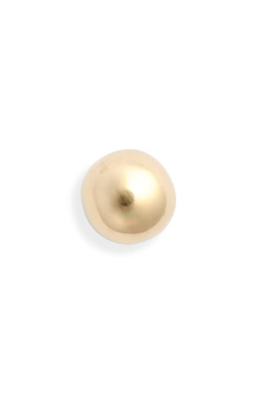 ANZIE ANZIE SINGLE BALL STUD EARRING 