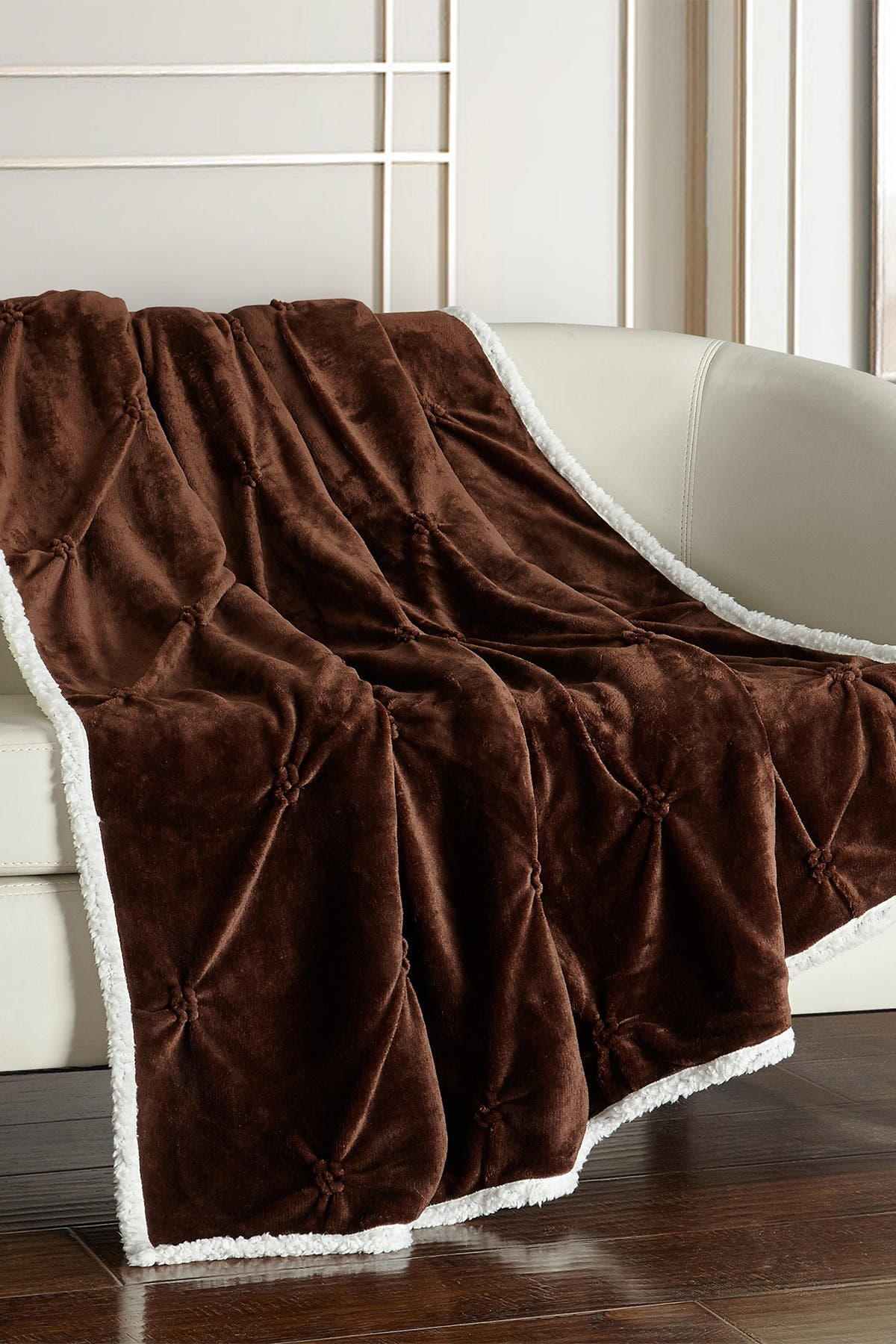 Chic Home Bedding 50 X 60 Brown Nordstrom Rack