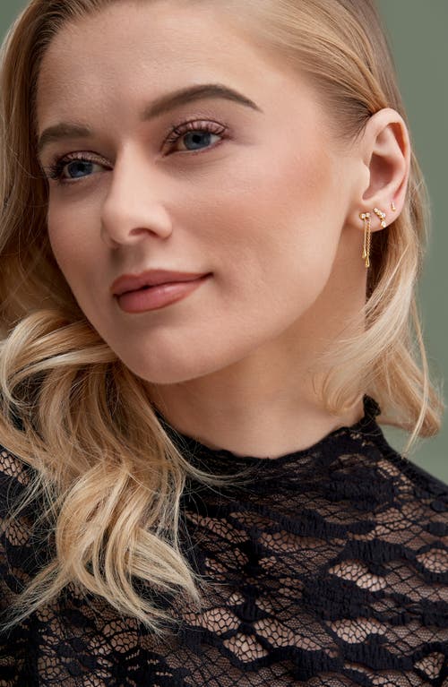 Bony Levy Monaco Diamond Drop Earrings In 18k Yellow Gold