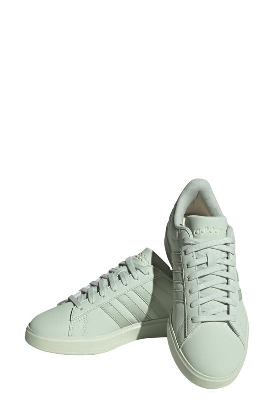 Adidas Originals Grand Court 2.0 Sneaker In Green/ Green/ Green