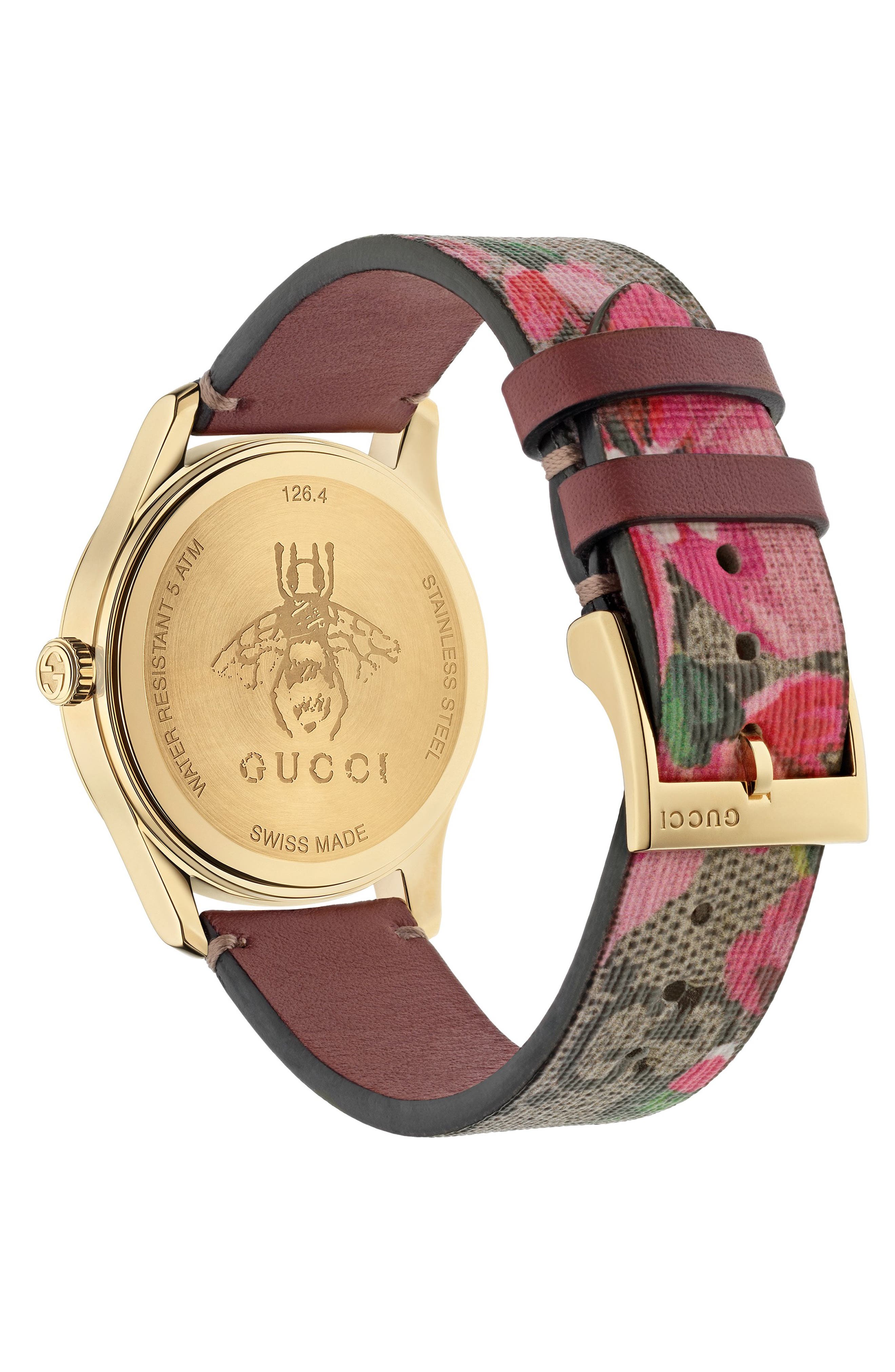 Gucci G-Timeless Floral Print GG Canvas 