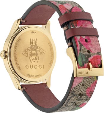 Gucci flower 2024 watch