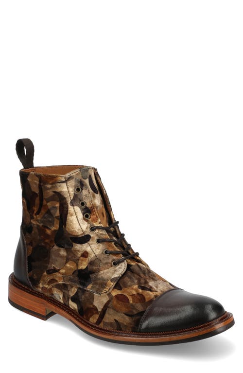 TAFT The Jack Cap Toe Boot Abstract at Nordstrom,