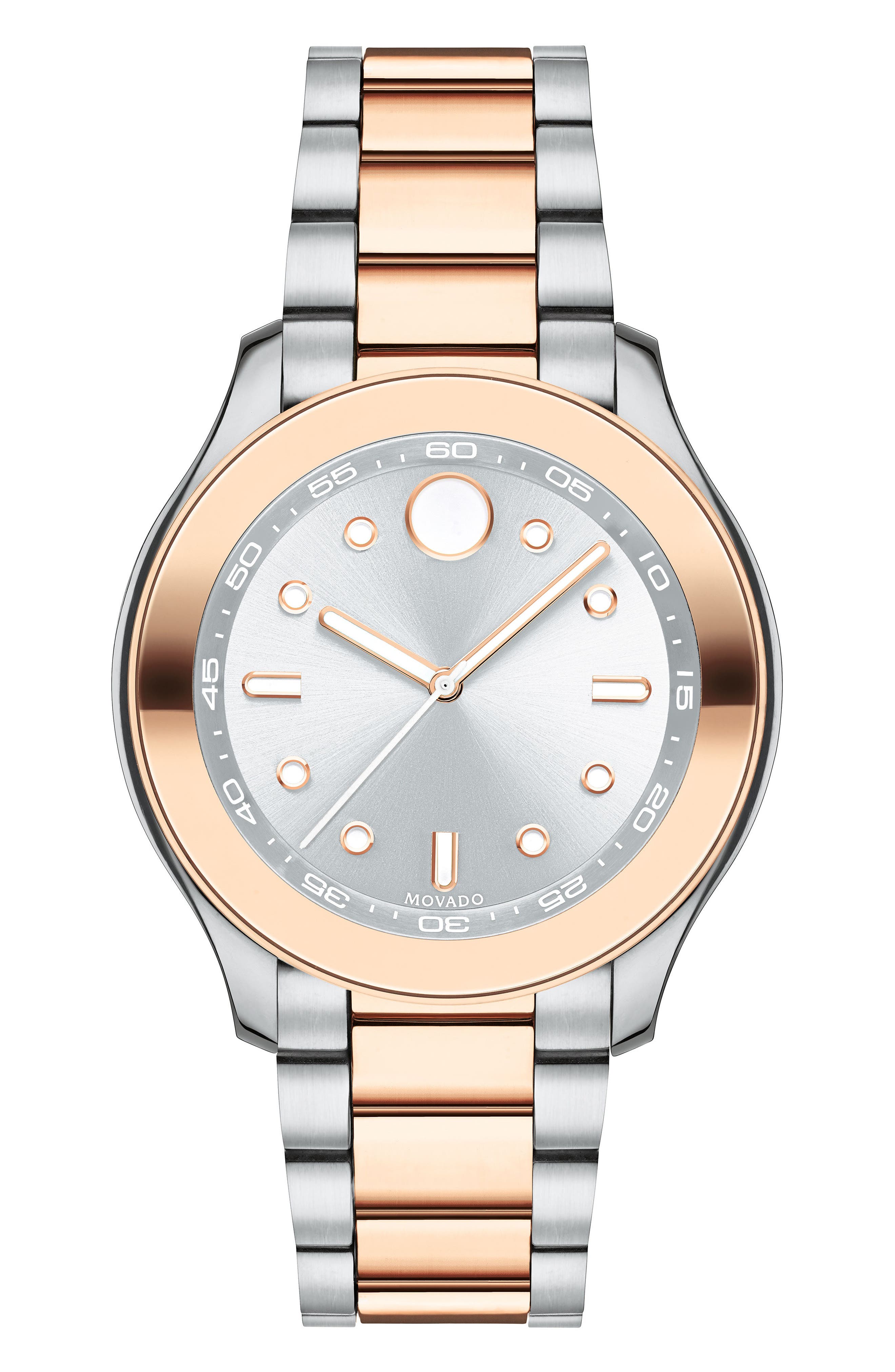 Movado Bold Two Tone Bracelet Watch 38mm Nordstrom