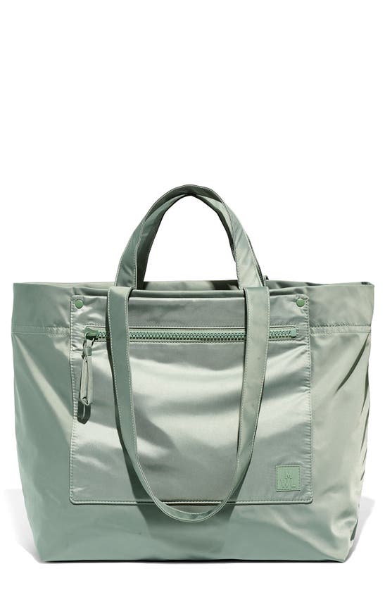 Madewell Nylon Travel Tote Bag In Sage Green