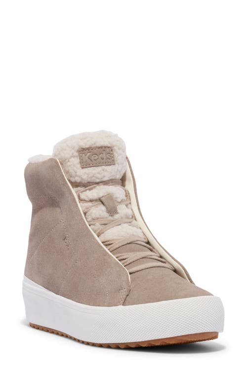 Keds ® Remi Mid Top Bootie In Light Beige