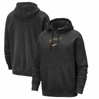 Nike black 2025 gold sweatshirt