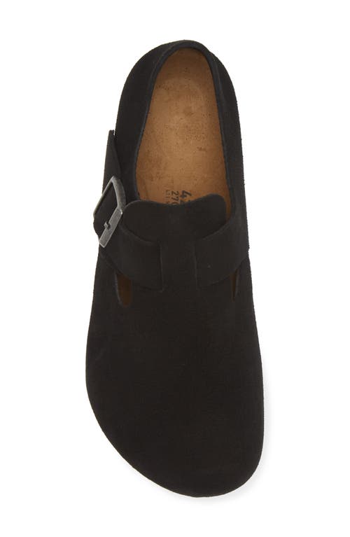 Shop Birkenstock 'london' Slip-on In Black Black