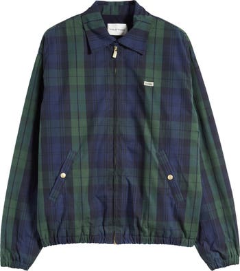 Tartan hot sale harrington jacket