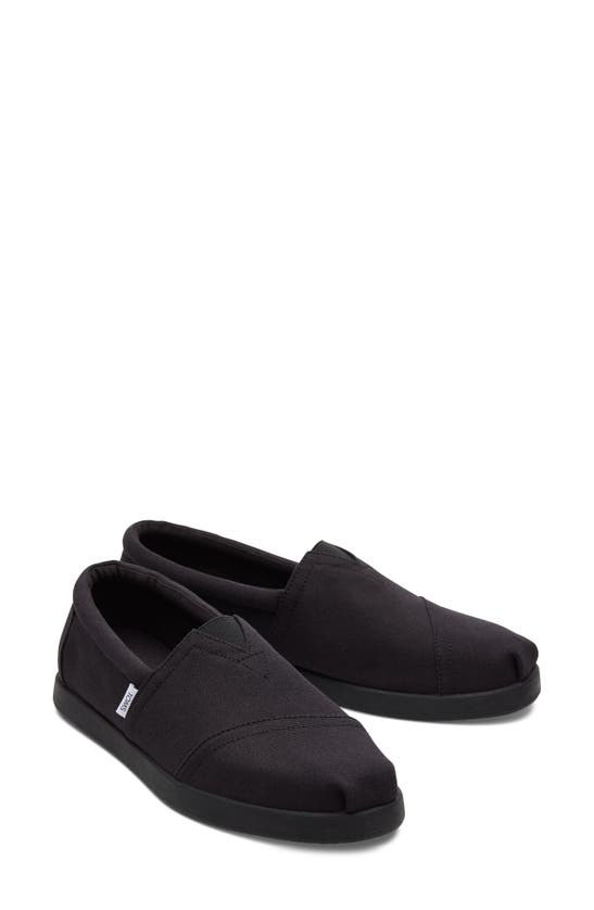 Shop Toms Alp Fwd Slip-on In Black