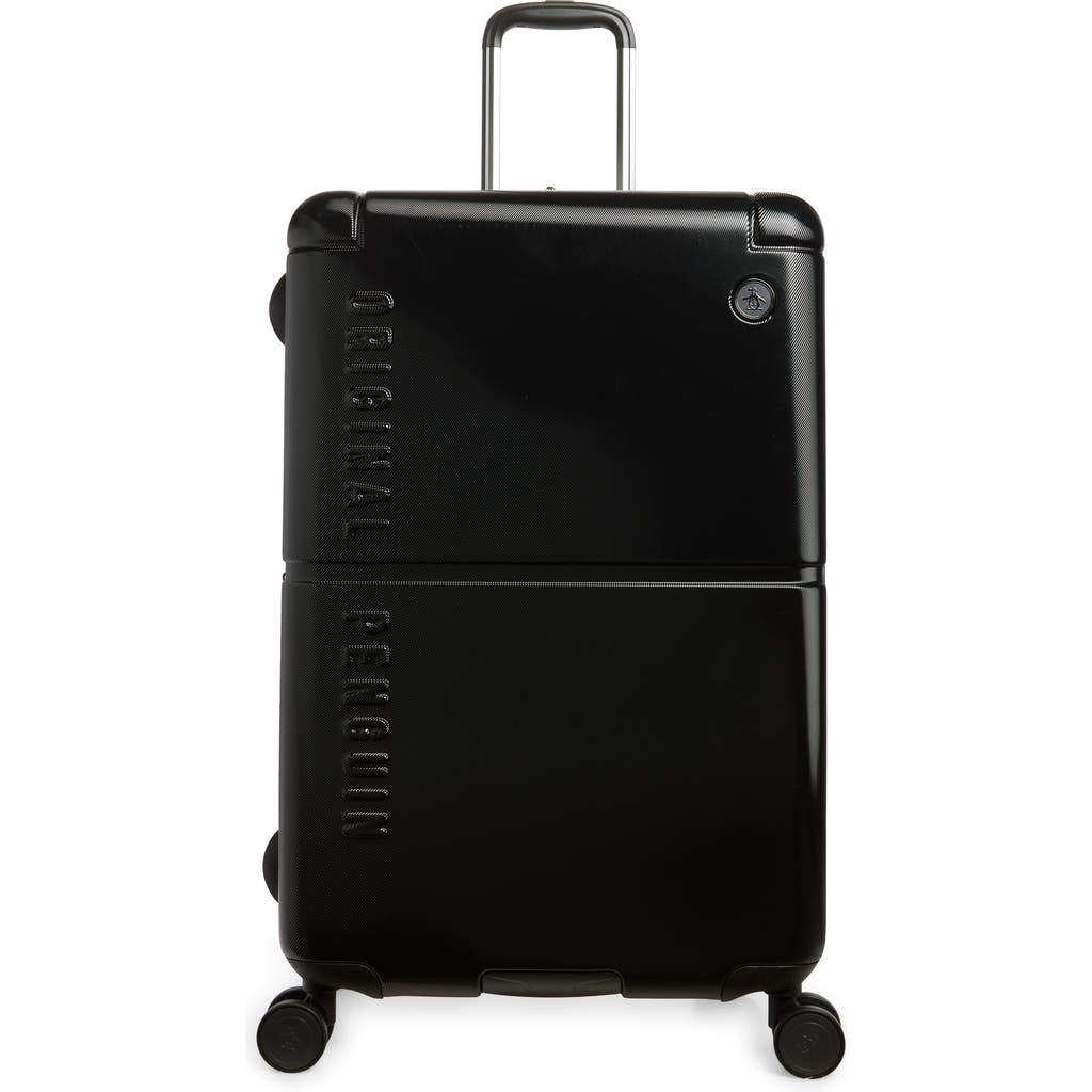 Original Penguin Mayer 29-inch Hardside Spinner Luggage<br> In Black
