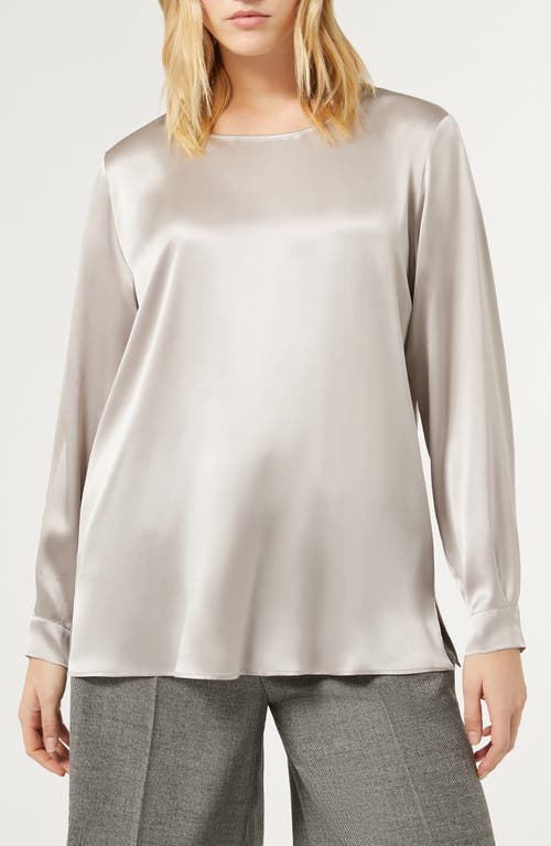 MARINA RINALDI MARINA RINALDI OTTELIA SILK SATIN TOP 