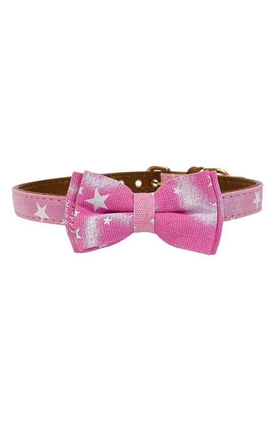 Dogs Of Glamour Star Fashion Collar Pink
