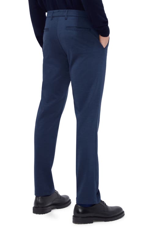 Shop Bugatchi Slim Fit Stretch Chino Pants In Cobalt